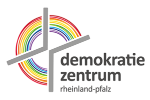 Logo des Demokratiezentrums Rheinland-Pfalz 