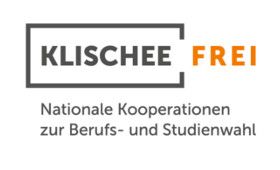 Logo "Klischeefrei - Nationale Kooperationen zur Berufs- und Studienwahl"