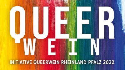 Begleitflyer QueerWein 2022 Illustration: Werner Bohr